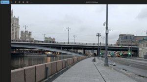 Раушкая наб и Высотка на Котельнической наб