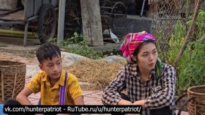 🎥Продажа рыболовных снастей, оборудование для измельчения зерна и фермерская жизнь в горных районах