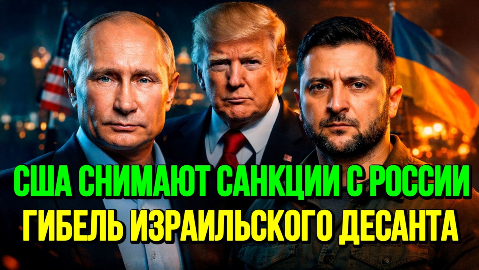 США СНИМАЮТ САНКЦИИ С РОССИИ! УДАРЫ ПО УКРАИНЕ / ТАМИР ШЕЙХ. новости сводки