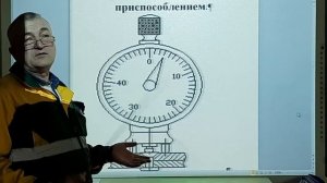 17. Индикаторное приспособление для замера выступания закладной головки заклепки.