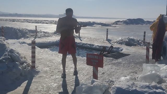 Сумецкая на проруби!К 8 марта концерт, 