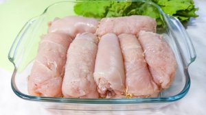 Просто сворачиваю и отправляю в духовку! Отличная замена жареным котлетам!