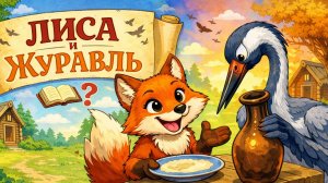 Лиса и Журавль 🦊🪶