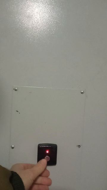 Дверь подьезда с др. стороны. 7 марта.