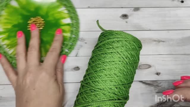 МК Круглый шоппер. Часть 2.