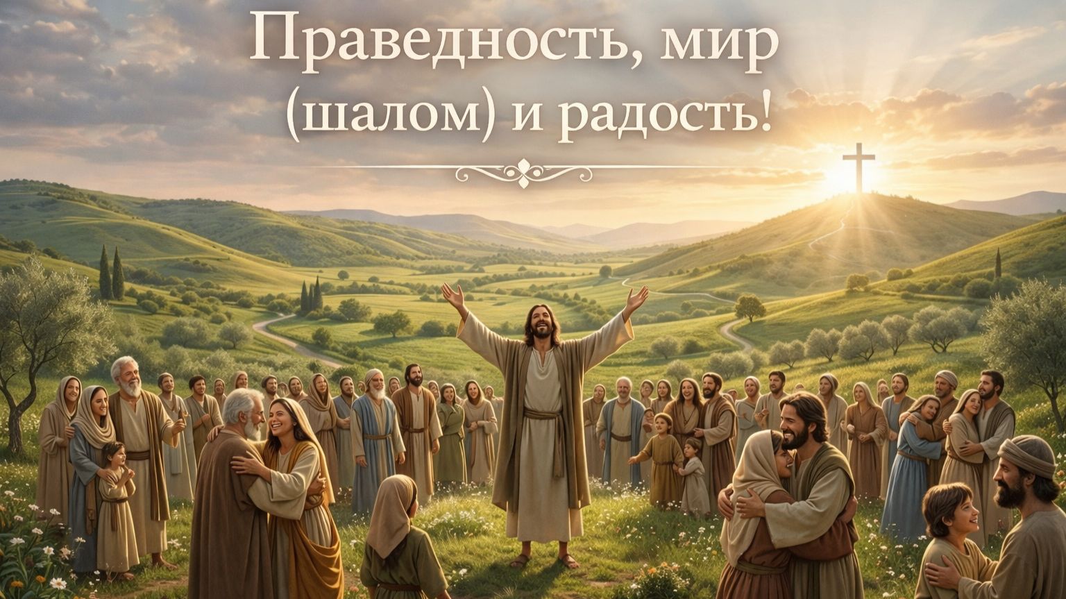 Праведность, мир(шалом) и радость!