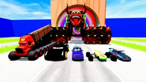 МУЛЬТИКИ ПРО МАШИНКИ МОНСТР  ПРОХОДИТ ИСПЫТАНИЯ