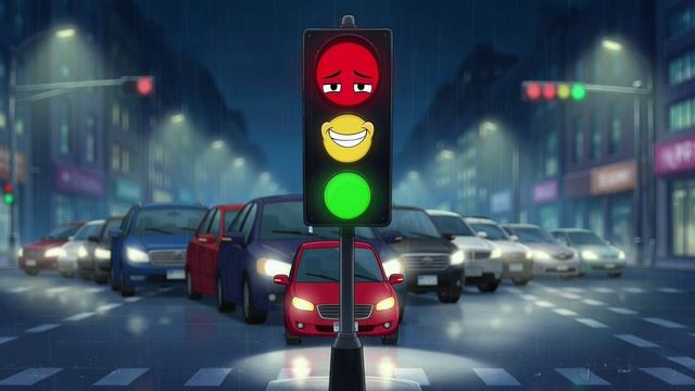 🚦😈 Светофор, который любит красный цвет 😈