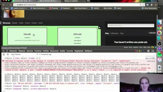 freeCodeCamp.org - 0037 - Chrome Dev Tools. Console Tab