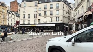 Париж Франция 2026 Субботняя прогулка по Латинскому кварталу в феврале