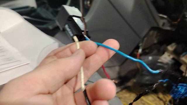 Mazda 3 bk Установка автосигнализации Starline A91 Часть 5 подключение обходчика иммобилайзера