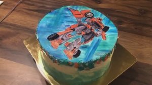 Торт ручной работы для мальчика! Красивый торт на день рождения