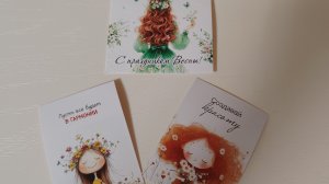 Цветочное настроение 8 марта! Готовые работы и распаковка 🙂