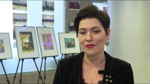 Выставку детского творчества открыли в Тюмени ко дню рождения Ершова