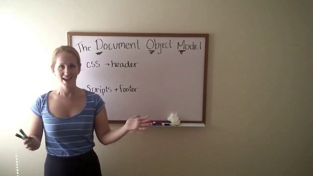 freeCodeCamp.org - 0042 - The DOM. Style in the Header, Script in the Footer