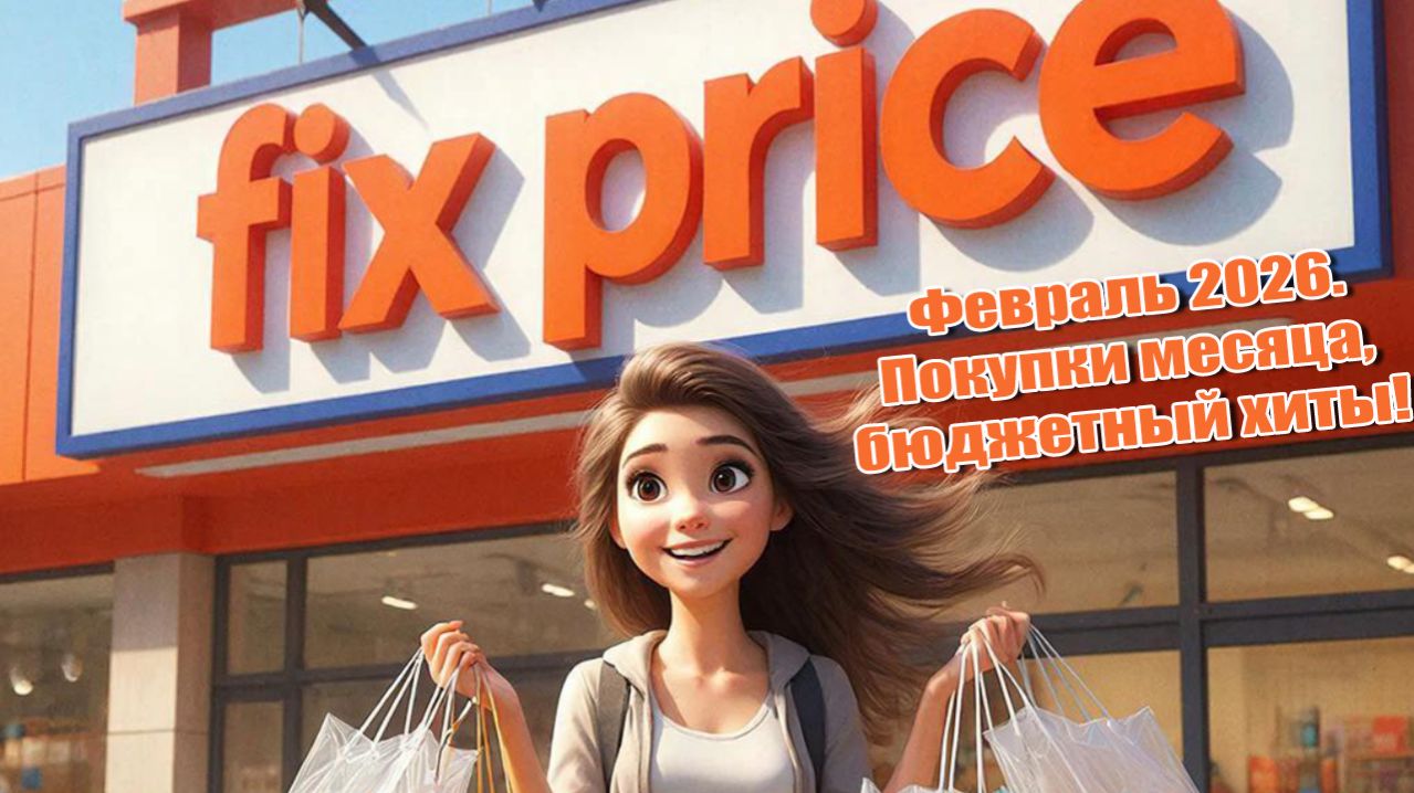 ✅Fix Price февраль 2026🛍️ Покупки месяца, бюджетные хиты! #фикспрайс #fixprice #фикспрайсновинки