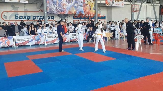 1/2 финала. Забровская Анастасия - Ильина Полина (Волгоградская область)