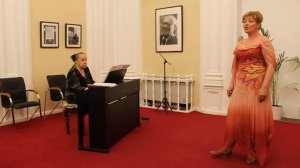 М.Штейнберг, романс "Гайда,тройка". Поет Татьяна Шишикина,у рояля Наталья Илюкевич