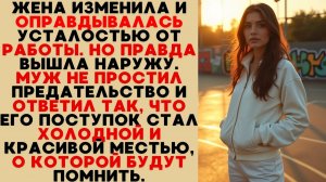 Жена оправдывалась усталостью, но измена раскрылась. Месть мужа стала холодной и красивой