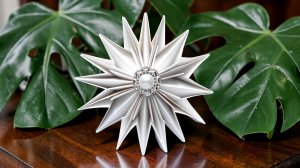 Как сделать цветок из бумаги к 8 марта