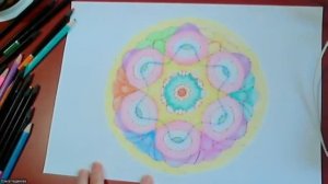 Мандала_Я счастливая женщина 07.03.2026 #артТерапия #развитие #женскаяСила #любовь #радость