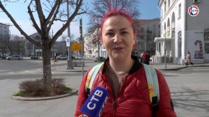 Севастопольцы поздравили женщин с праздником 8 Марта