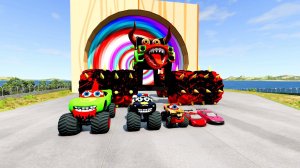 МУЛЬТИКИ ПРО МАШИНКИ МОНСТР  ПРОХОДИТ ИСПЫТАНИЯ