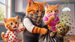 Котик не бережёт свои игрушки?! Милый котик, мультики/видео про котиков, мультик