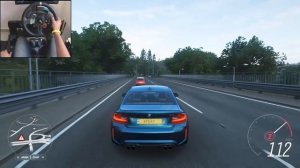 BMW M2: 370 сил 🔥 Заезд в FH4 на Logitech G29 🏁