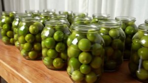 ПОМИДОРЫ ЗЕЛЕНЫЕ НА ЗИМУ