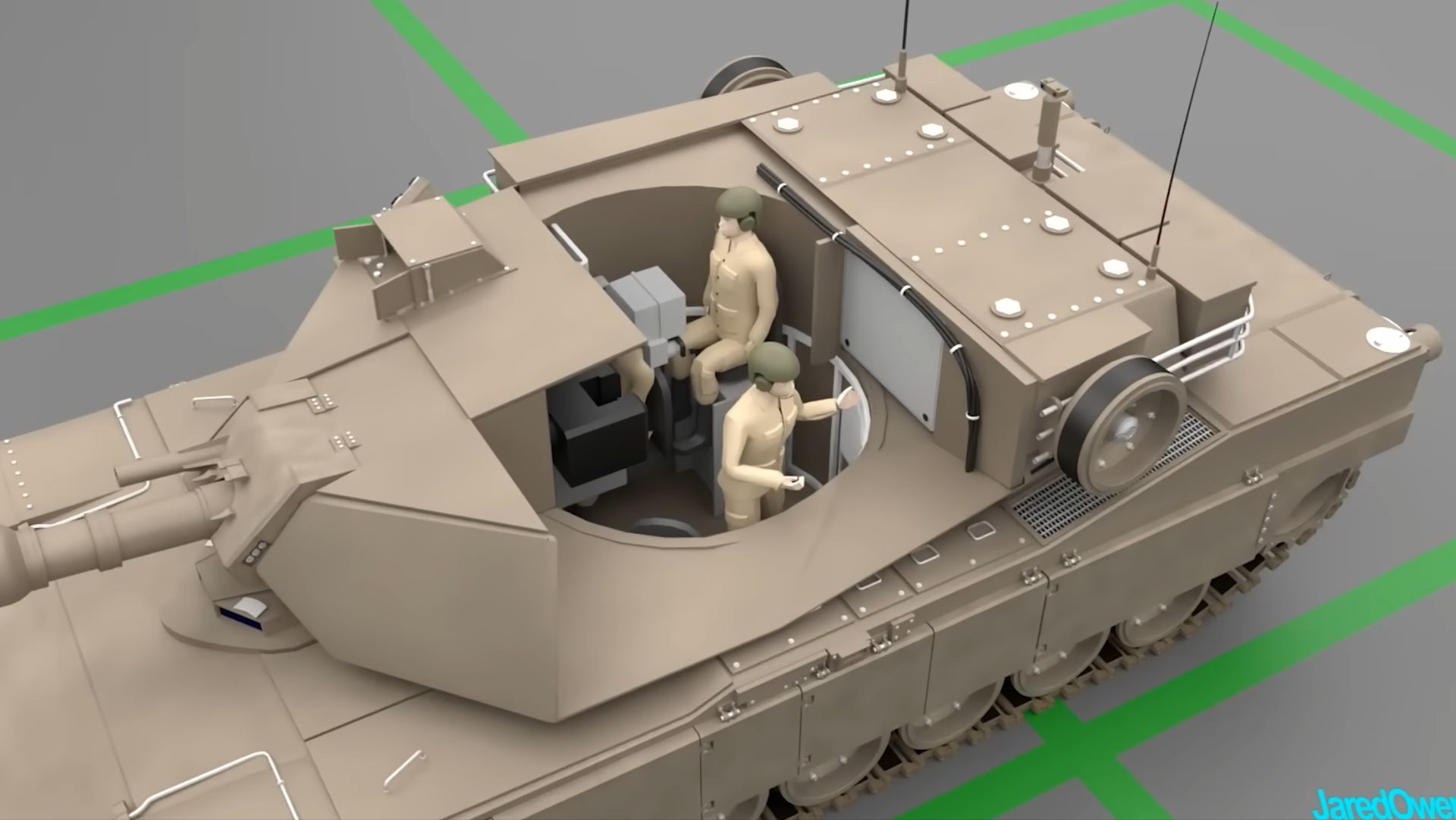 Как работает танк M1A2 Abrams