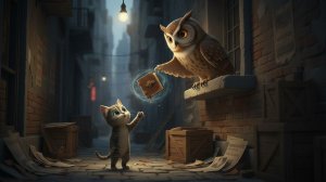 Котёнок Тоби и Сова Мира: раскрытие древней тайны