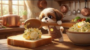 Минихаго готовит ГИГАНТСКИЙ яичный сэндвич 🥪 | Идеальный день, который заканчивается мукбаном