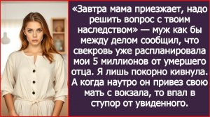 Завтра мама приезжает, надо решить вопрос с твоим наследством | ИСТОРИИ ИЗ ЖИЗНИ | АУДИО РАССКАЗЫ