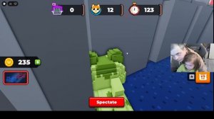 Roblox с Полиной #8 Музыкальные стулья и Котятки