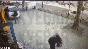 В Одессе у мужика утро началось не с кофе.