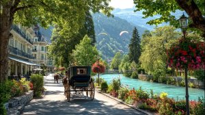 Switzerland, Interlaken - The Most Beautiful Swiss Town Between Two Lakes