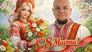 🌸 С 8 Марта, Милые! | Душевная Славянская Песня о Весне, Любви и Женщине 🌿