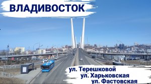 Владивосток март 2026, улицы: Терешковой, Харьковская, Фастовская