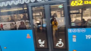 автобус ЛиАЗ 5292 борт 191984, маршрут 652