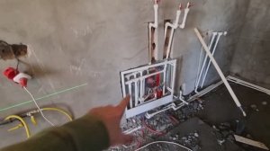 Все убираем! Неправильный монтаж системы отопления и водоснабжения!