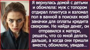 Не найдя моих денег, муж отправился к матери решать что делать | ИСТОРИИ ИЗ ЖИЗНИ | АУДИО РАССКАЗЫ