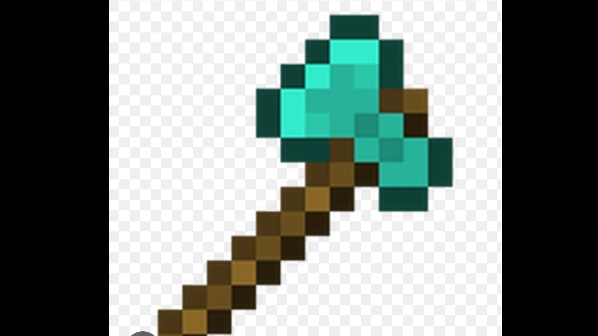 Minecraft но каждую секунду из меня вылетают алмазные топоры