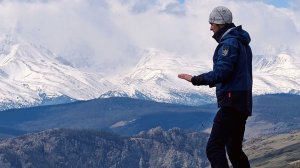 Тайцзи среди вершин Северо-Чуйского хребта | Алтай | Заповедное Искусство