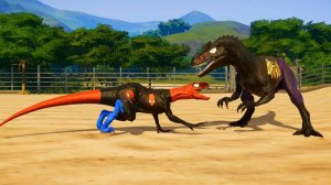 Динозавры. Мультики про динозавров. Битва Динозавров. Тирекс.