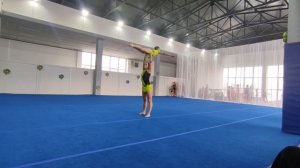 ЖП 3 спортивный разряд, Копарева Анна - Щипко Виктория, ДШИ г.Светлый, Темповое упражнение