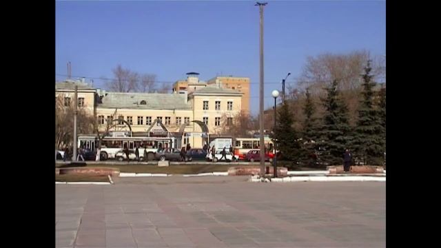 Тюмень, которую мы потеряли: панорама от ДК Геолог (старый Институт краевой патологии), 2002