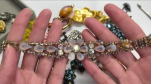 221. Продолжение распаковки - ирисове стекло, DeLizza&Elster, роза в золоте и другие находки