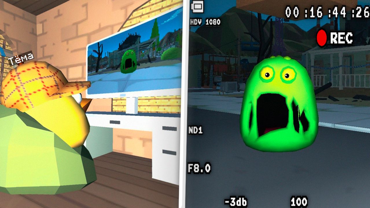 😨 Засняли СЛИЗНЯ на Камеру в Чикен Ган! Тёмофф Chicken Gun