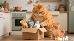 Приготовьтесь заплакать🥺 Самая трудолюбивая кошка в Японии, Я просто обалдела, когда Она увидела ри